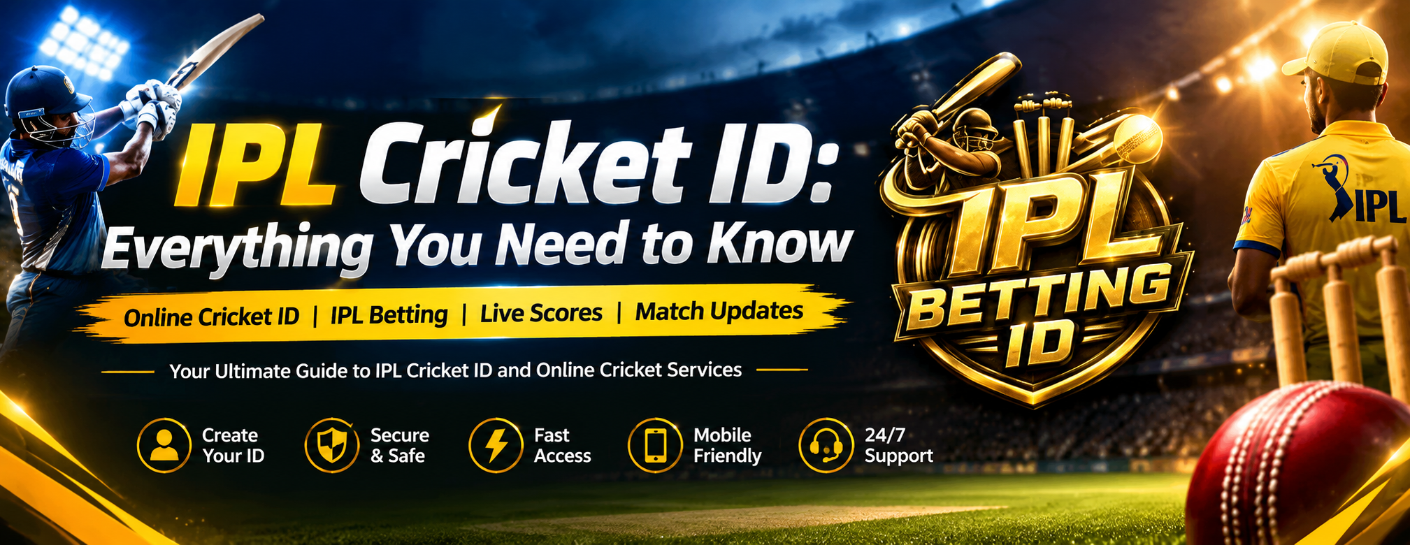 IPL Cricket ID – Everything You Need to Know online cricket guide banner